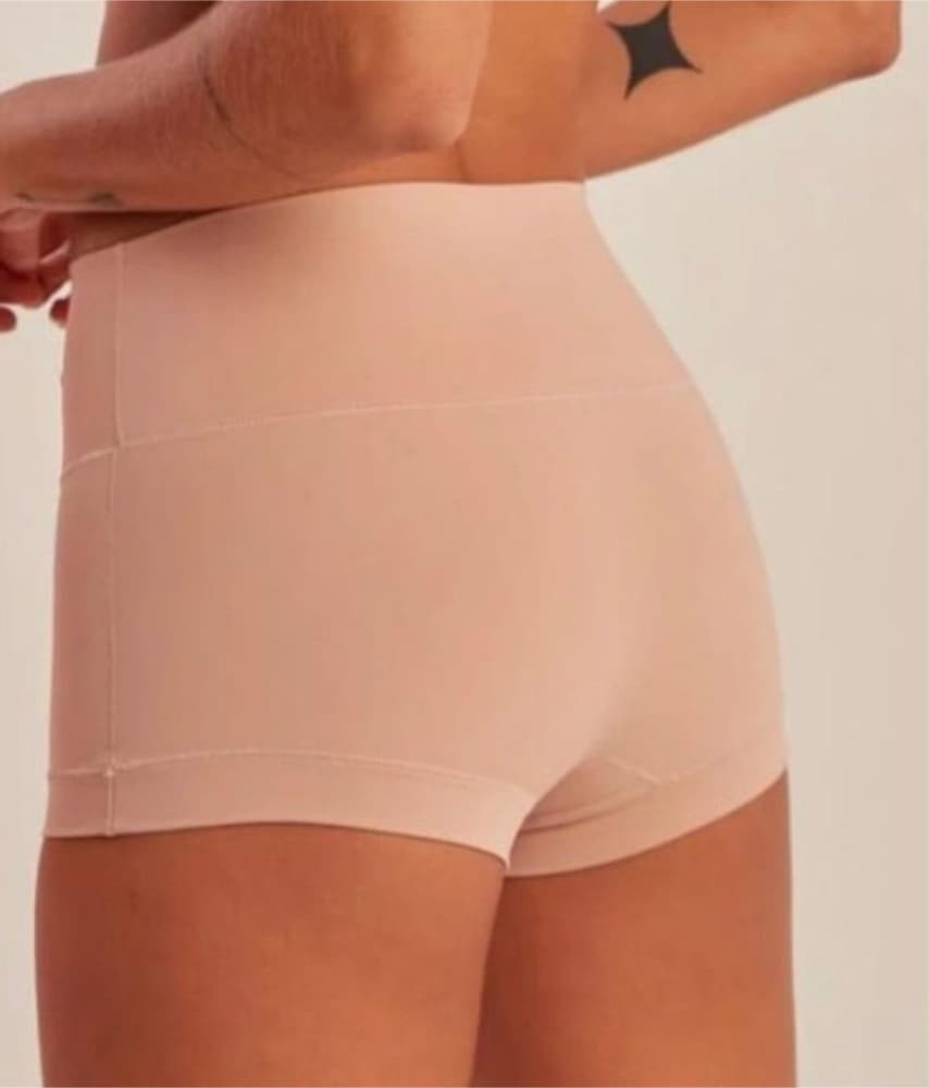 Boxer Feminina Bege
